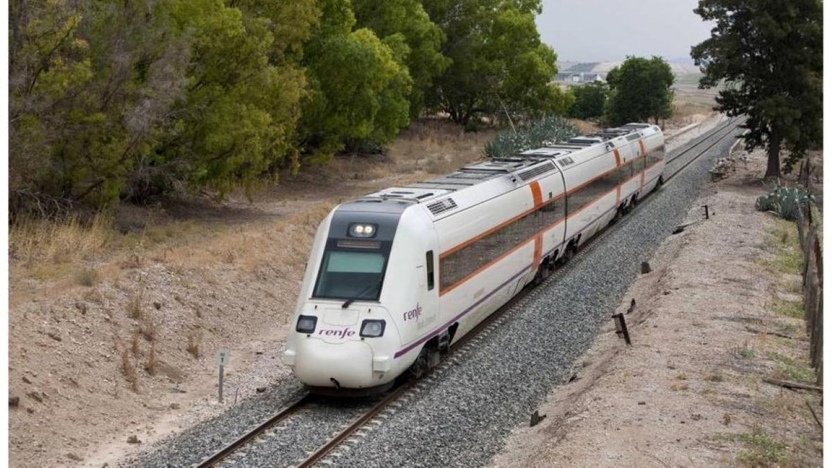 Tren en Extremadura