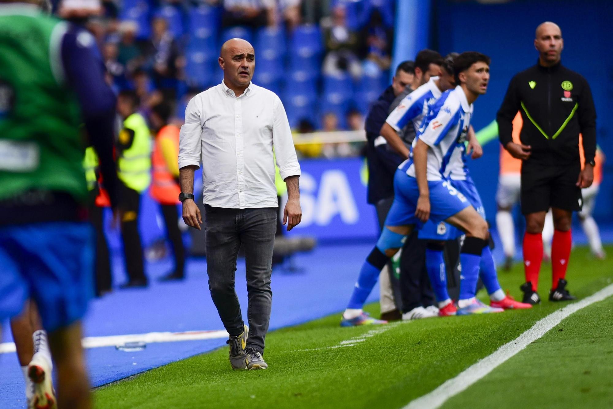 El Dépor cae goleado (0-4) por el Elche para cerrar la temporada 2025-25 en Riazor