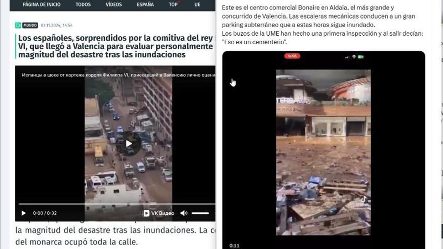 Rusia agitó a los españoles contra las autoridades durante &quot;el caos&quot; de la dana, según Seguridad Nacional