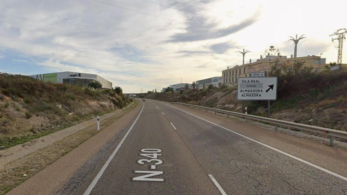 Ubicación donde ha tenido lugar el accidente