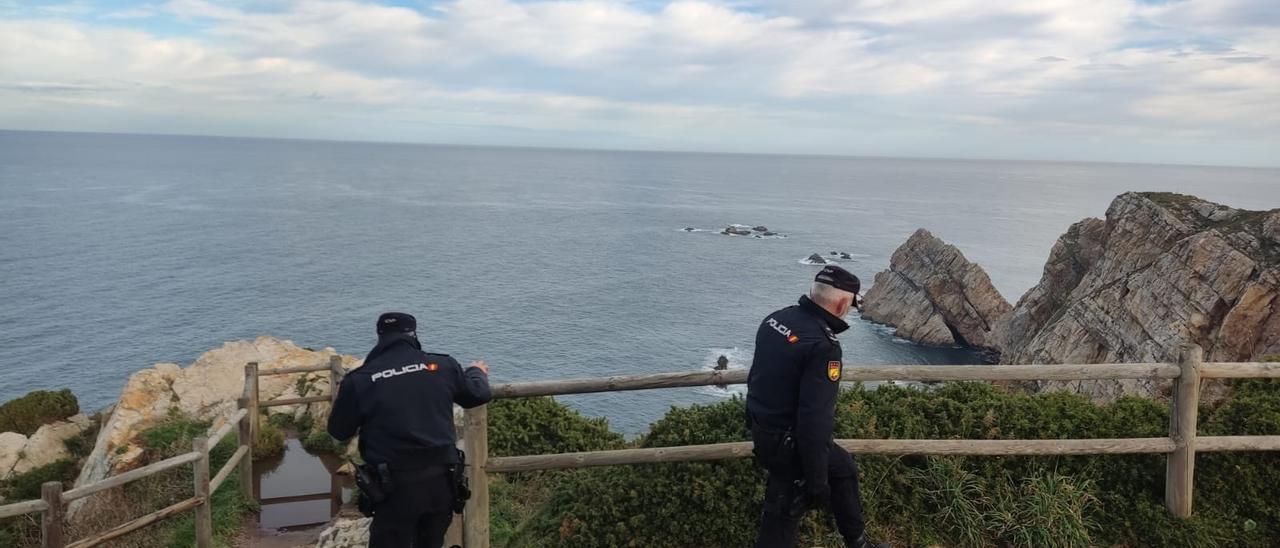 Búsqueda de la mujer desaparecida, Sandra Bermejo, en el Cabo de Peñas.