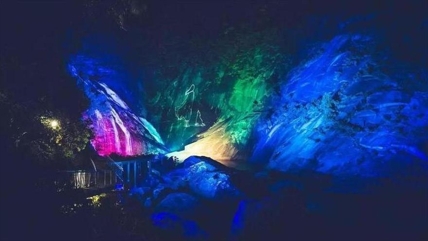 Dumbría llevará a Fitur su espectáculo audiovisual sobre la cascada del Ézaro