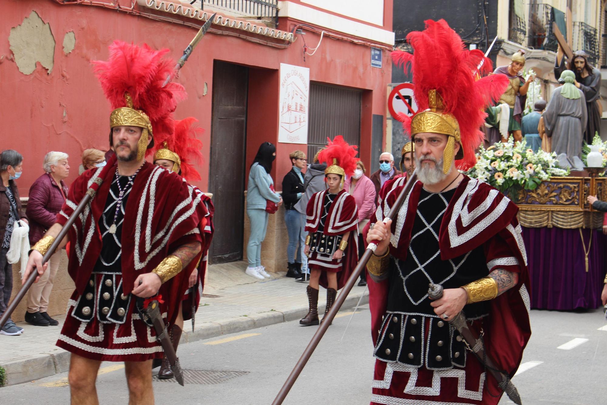 Las imágenes del Viernes Santo en la Semana Santa Marinera