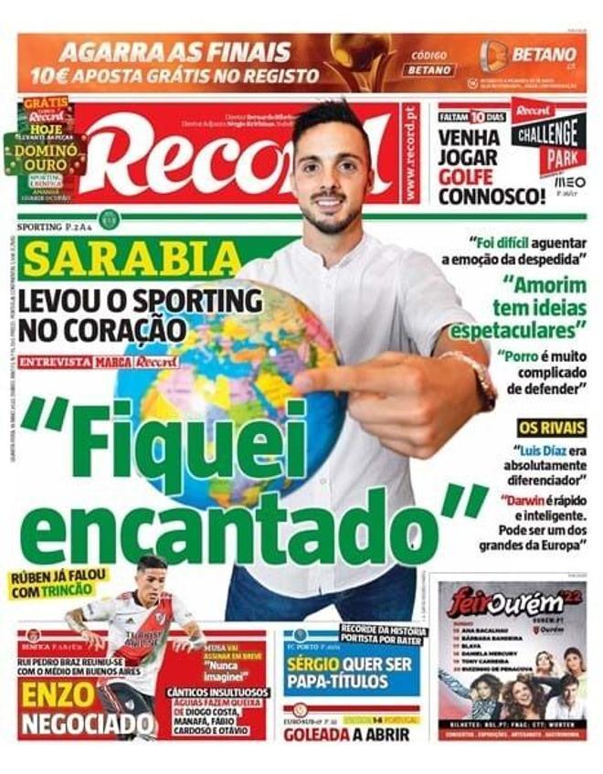 Estas son las portadas de la prensa deportiva de hoy