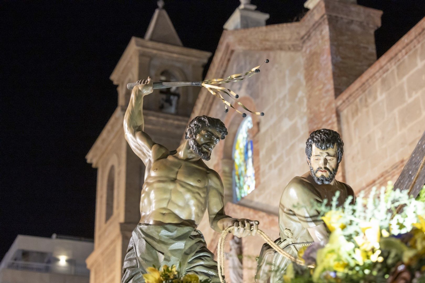 Encuentro de la Vía Dolorosa en Torrevieja del Miércoles Santo con la presencia del obispo José Ignacio Munilla