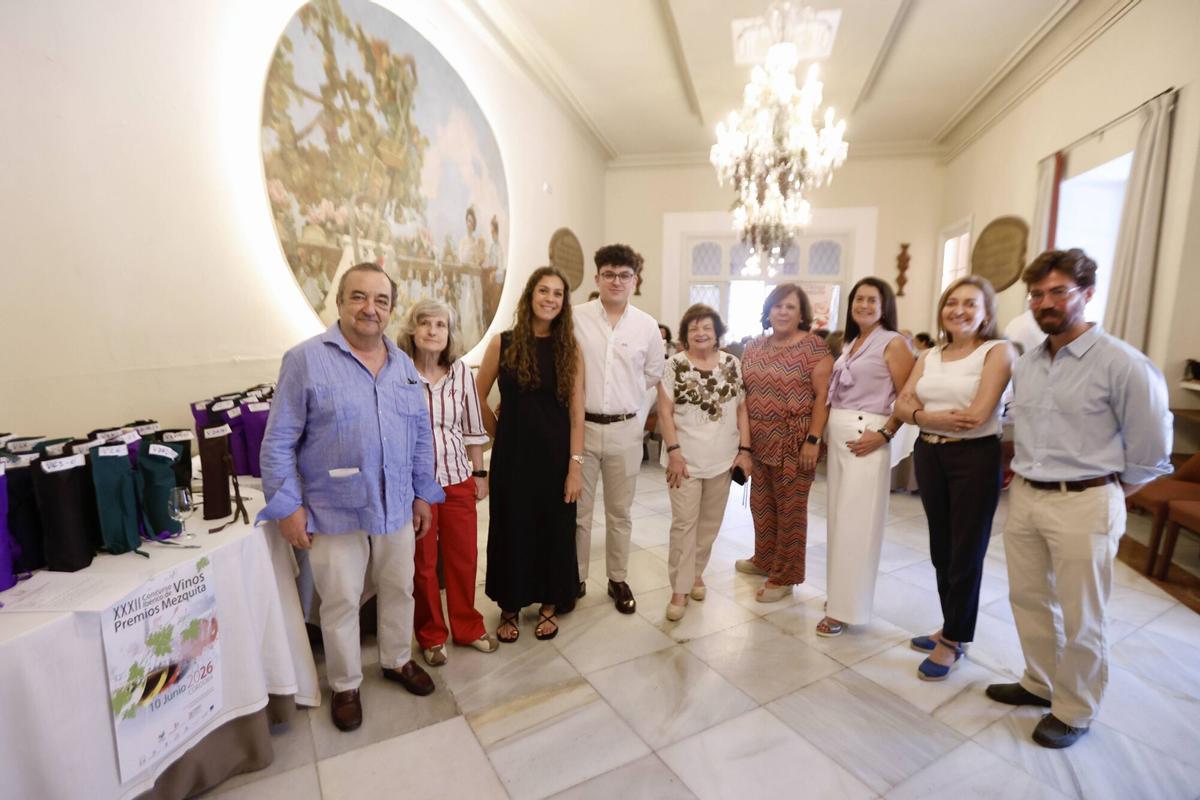 Córdoba. CÍRCULO DE LA AMISTAD. Cata del XXXII Concurso Ibérico de Vinos Premios Mezquita, dedicado a Montalbán, cuna del Pedro Ximénez