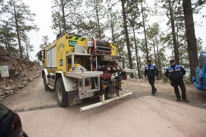 09/04/2018.SUCESOS.Incendio forestal Vilaflor Granadilla.Fotos: Carsten W. Lauritsen