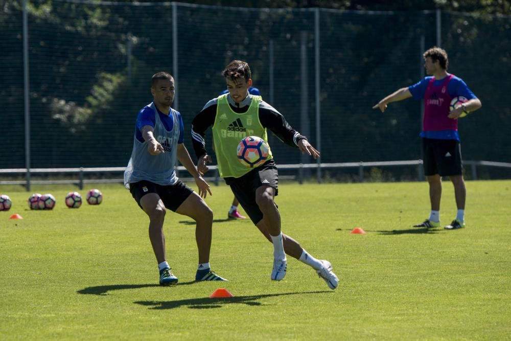 Entrenamiento del Real Oviedo