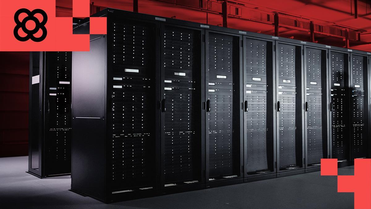 Servidores en unas instalaciones de Ark Data Centres