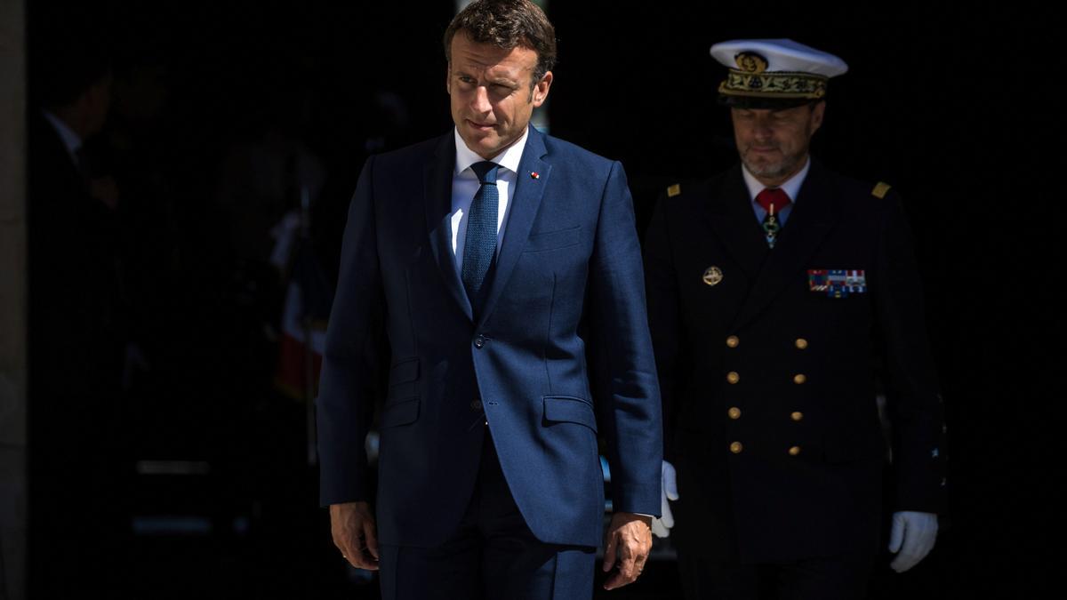 El presidente francés, Emmanuel Macron.