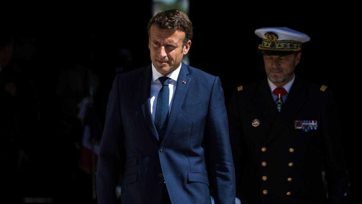 El presidente francés, Emmanuel Macron.