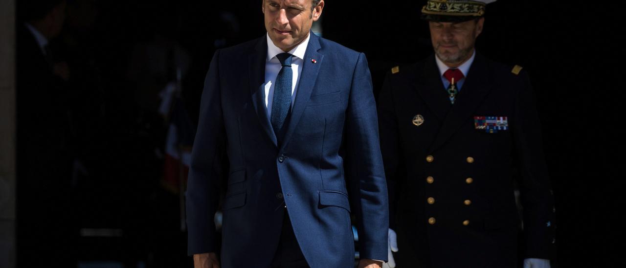 El presidente francés, Emmanuel Macron.