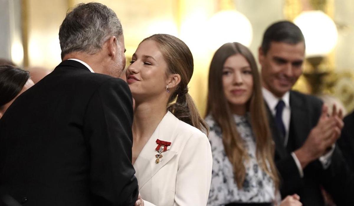 Leonor jura la Constitución en su 18 cumpleaños