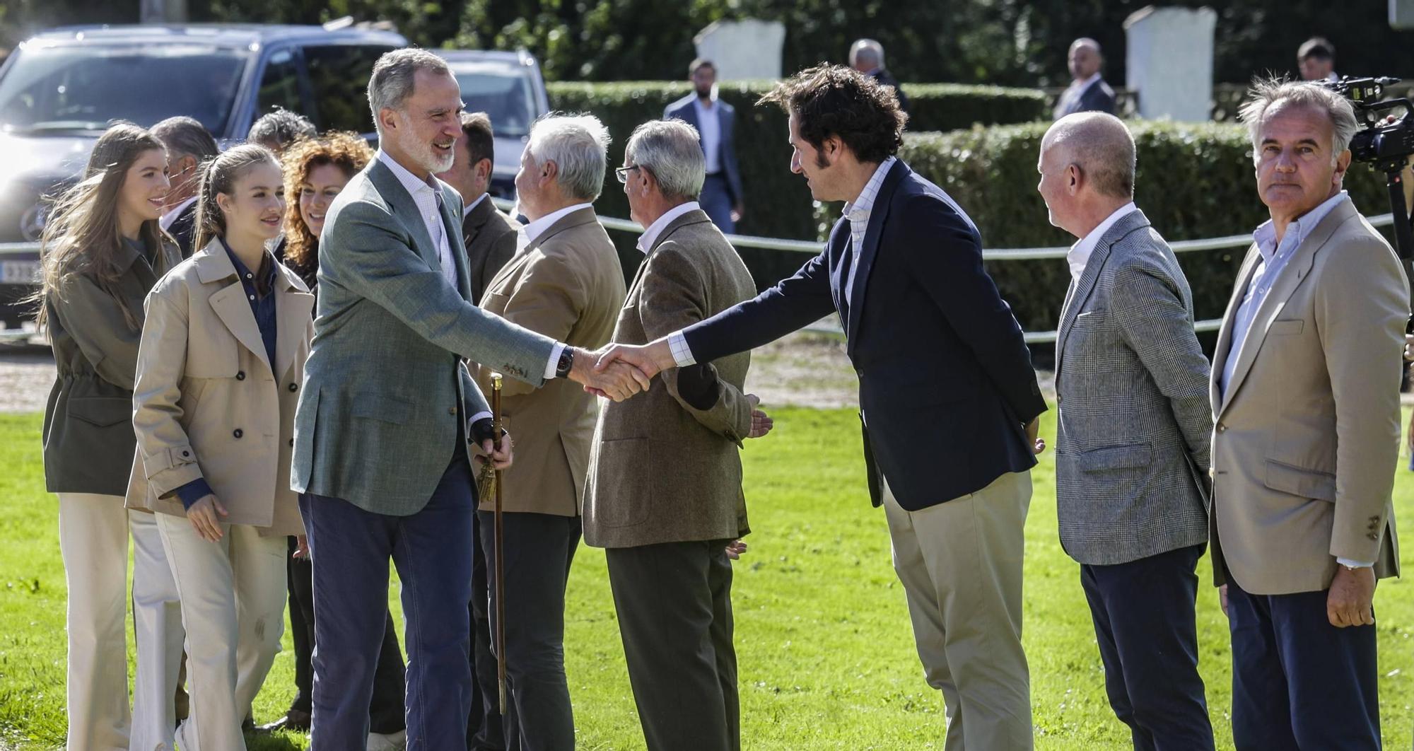 La Familia Real visita Arroes, Peón y Candanal, "Pueblo Ejemplar" 2023