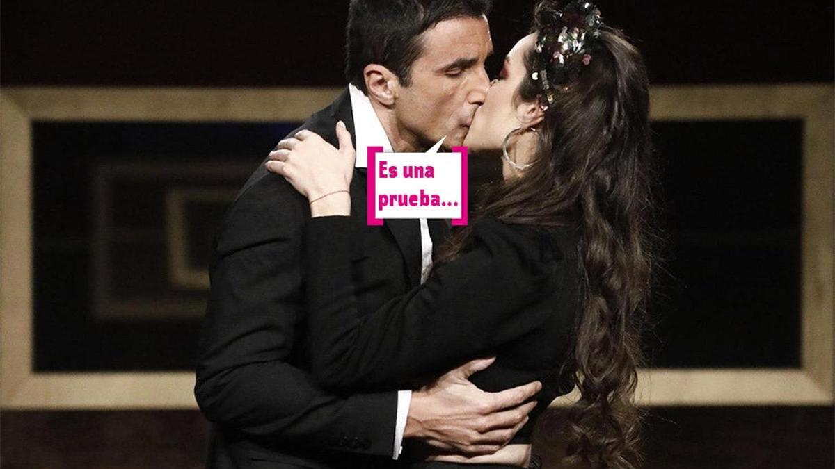 Adara Molinero y Hugo Sierra, beso en 'GH VIP 7'