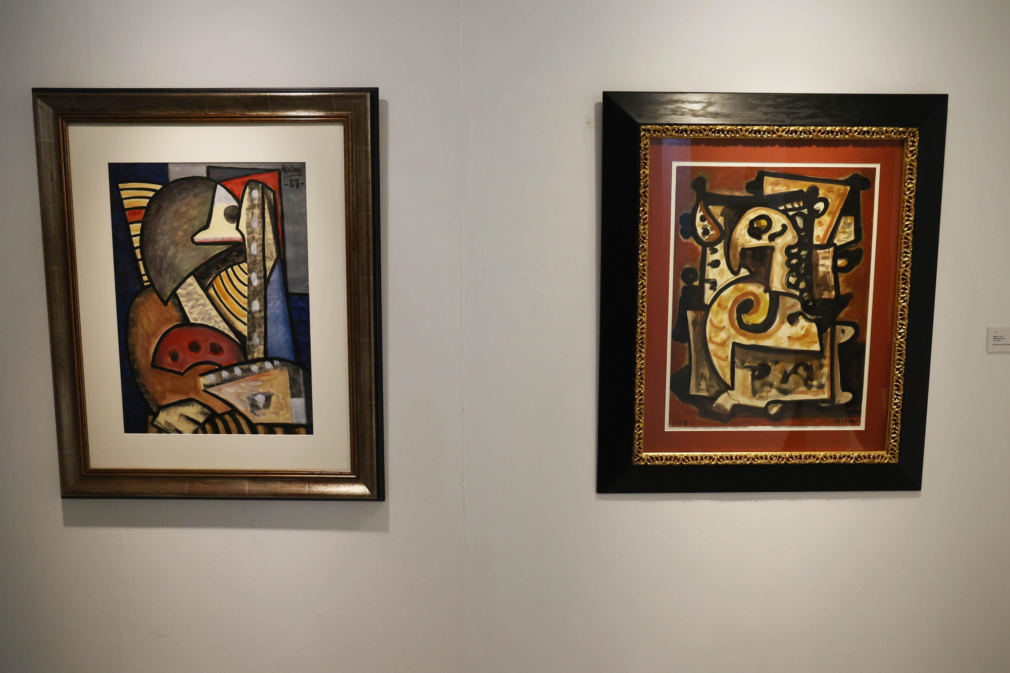 Inauguración da exposición Laxeiro descoñecido II. Obas inéditas da segunda época