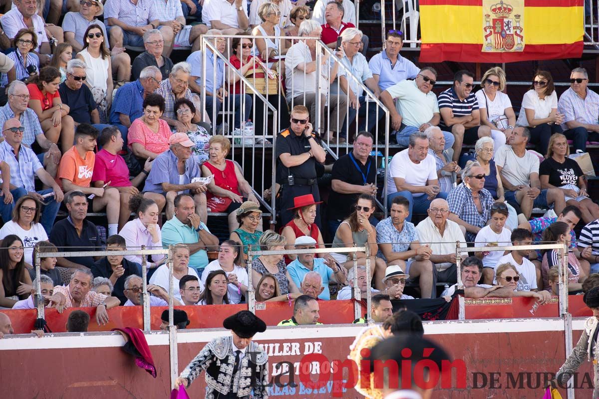 Segunda novillada de la Feria del Arroz en Calasparra (José Rojo, Pedro Gallego y Diego García)