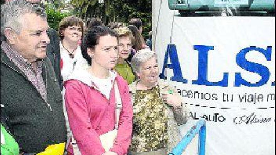 Alsa, globo de salida