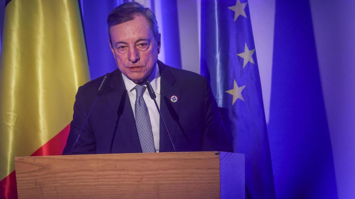 Mario Draghi, expresidente del Banco Central Europeo y ex primer ministro italiano.