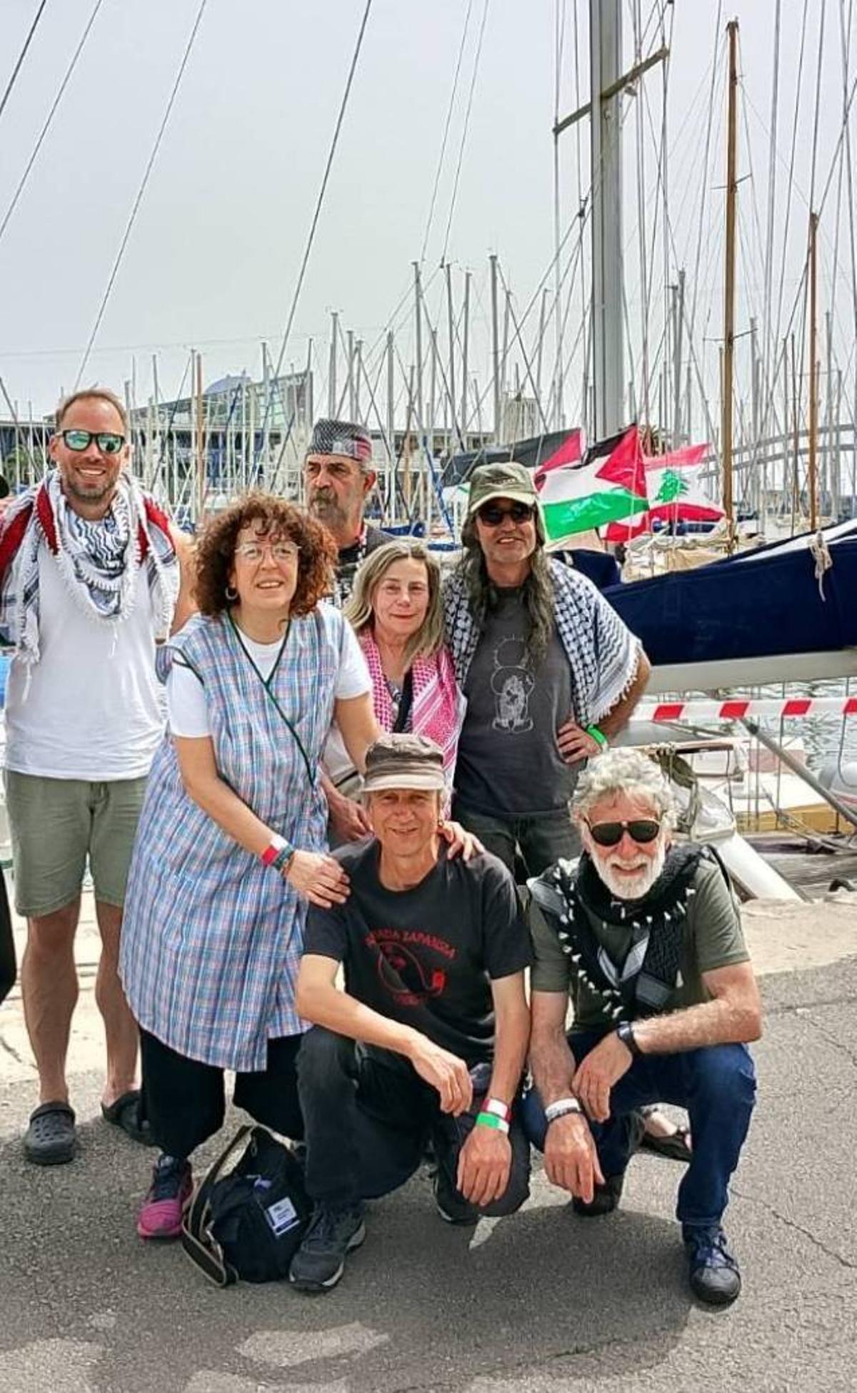 A delegación galega da Flotilla