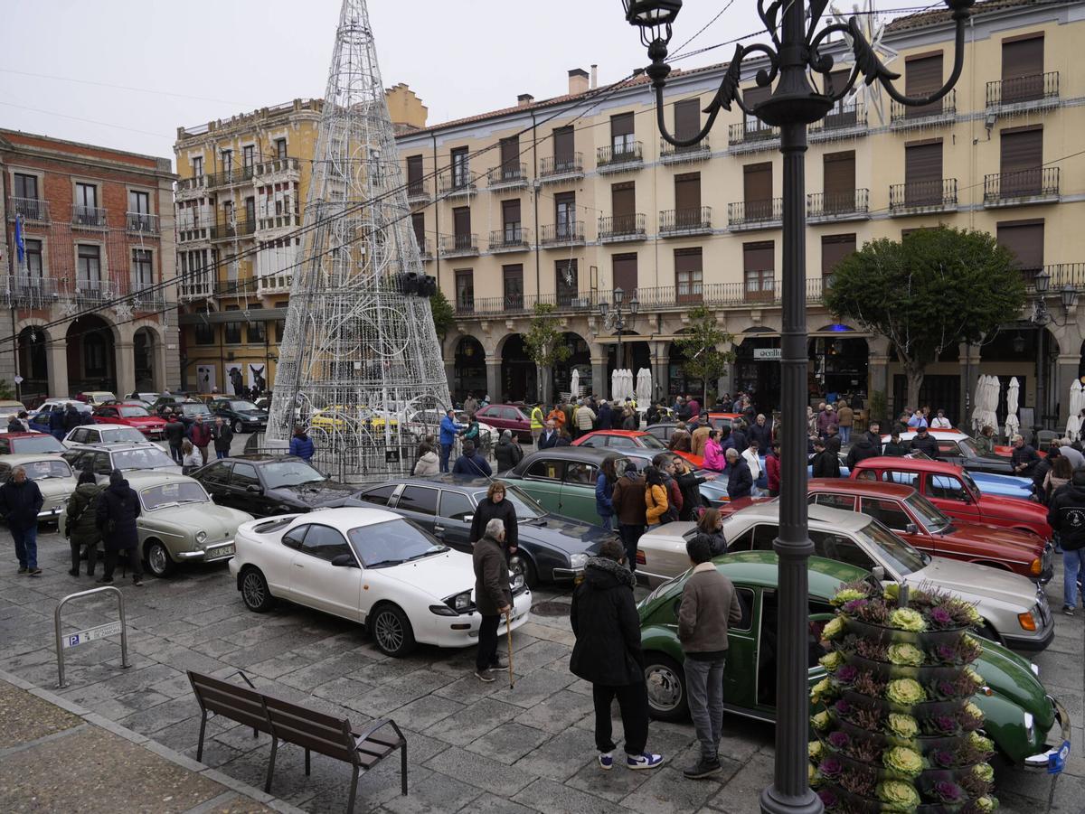 Concentración coches clásicos