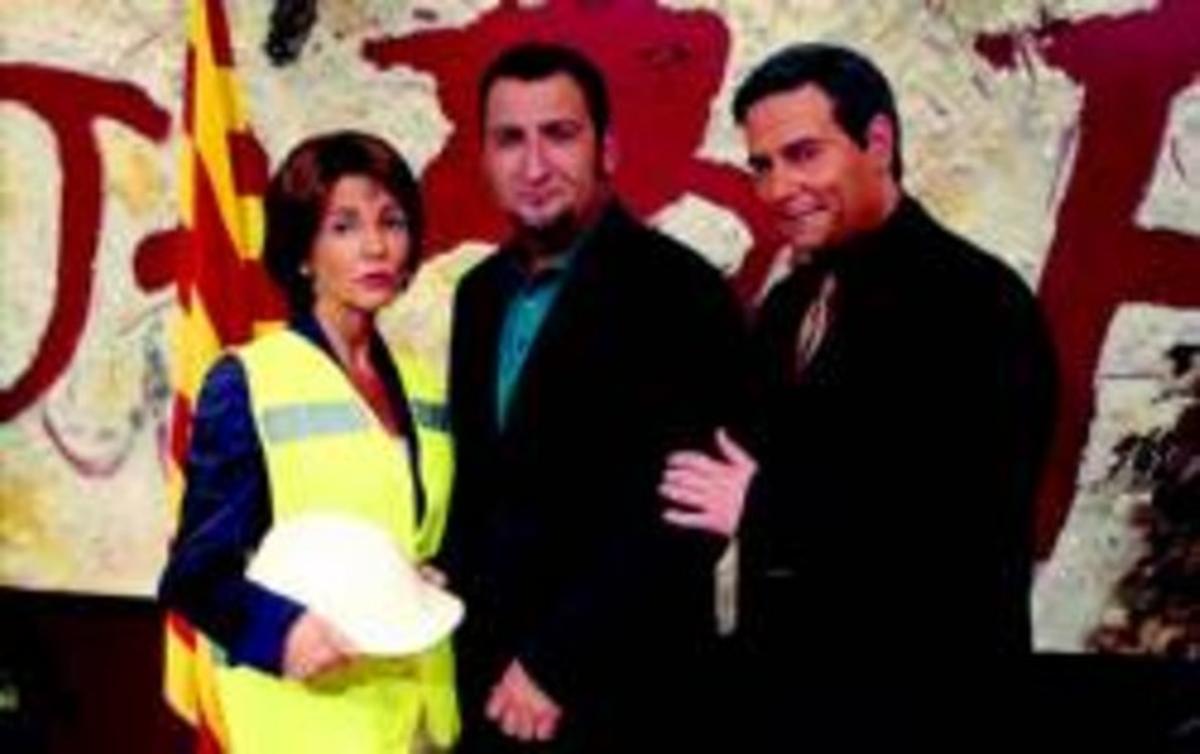 Mireia Portas,Toni Soler i Carlos Latre, en la nova temporada de Polònia. Mireia Portas,Toni Soler i Carlos Latre, en la nova temporada de Polònia.