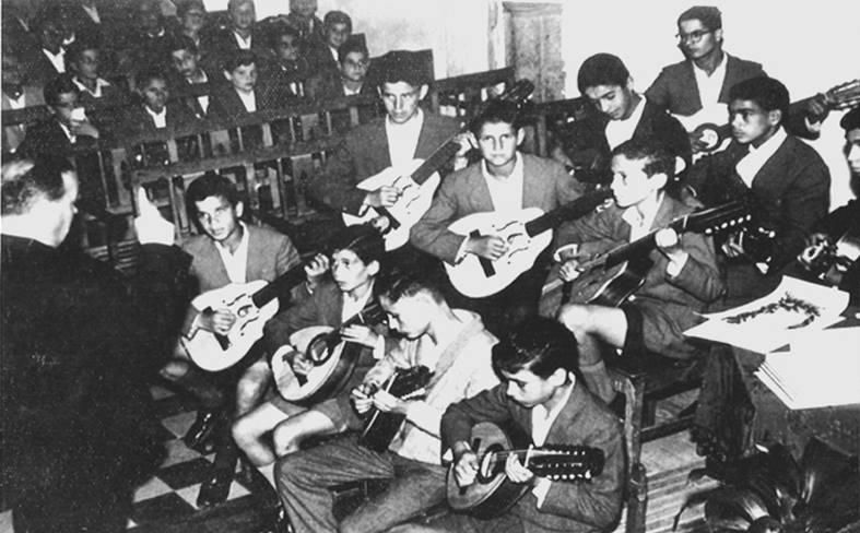 Glaería | Así era el antiguo colegio San Francisco de Cáceres