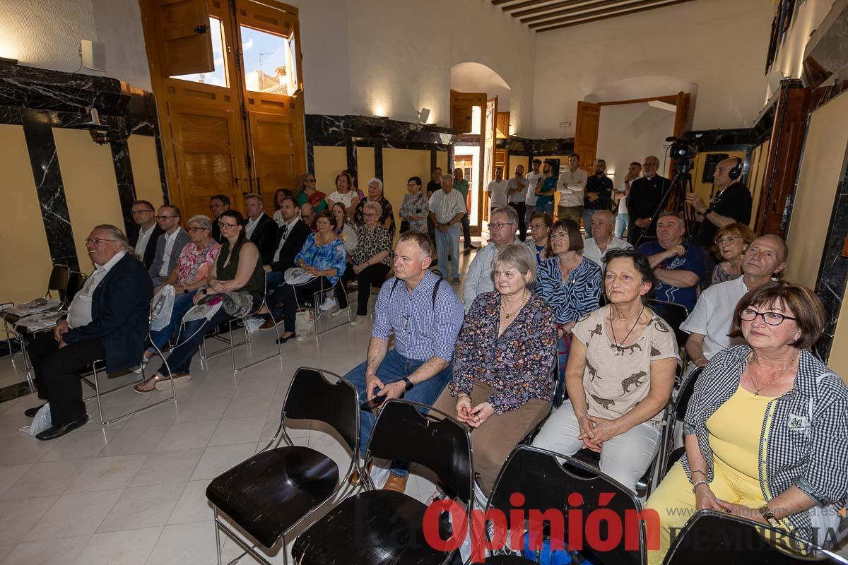 Recepción en Caravaca a la ciudad hermana de Obertshausen