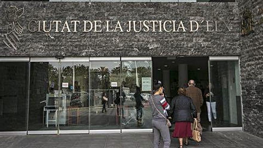 La Ciudad de la Justicia de Elche, que acogió el juicio.