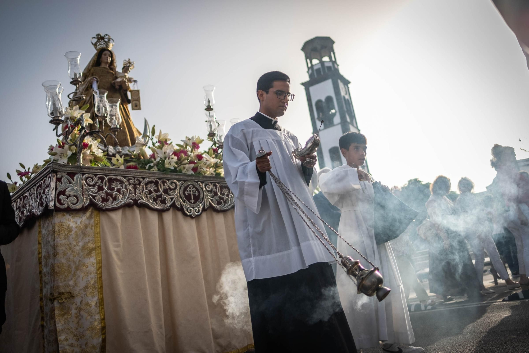 Procesión de la Virgen del Carmen en Santa Cruz de Tenerife
