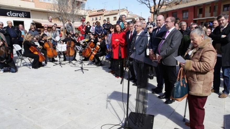 Alcañiz rinde tributo a las víctimas de la masacre aérea de 1938