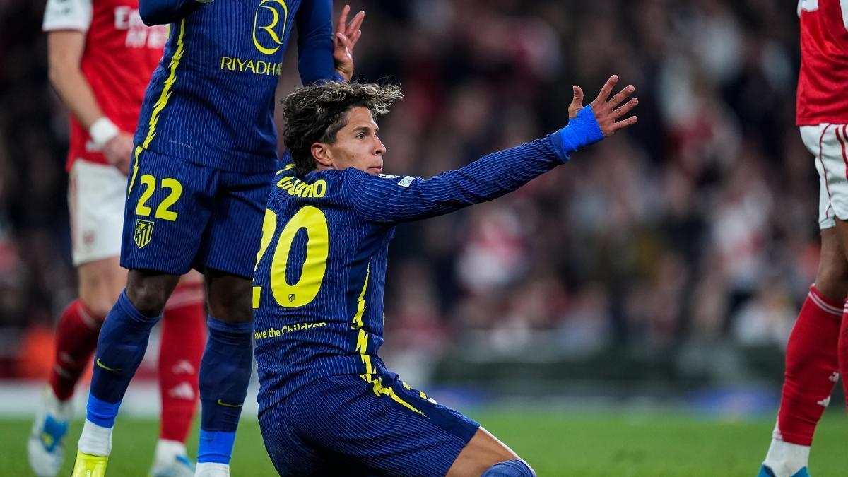 Giuliano Simeone, futbolista del Atlético de Madrid