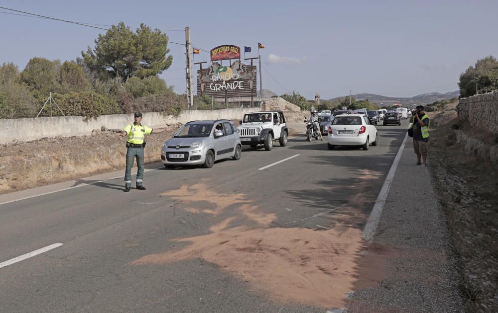 Accidente mortal en Son Serra de Marina