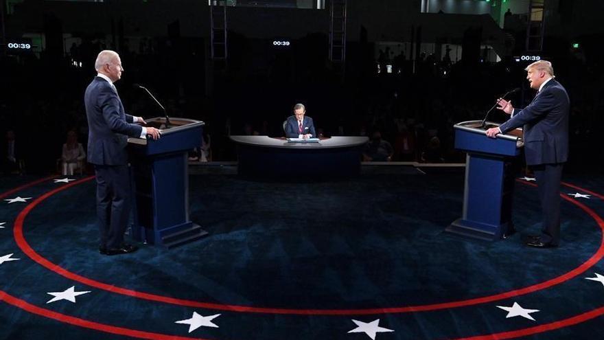 Los momentos más tensos del debate entre Trump y Biden