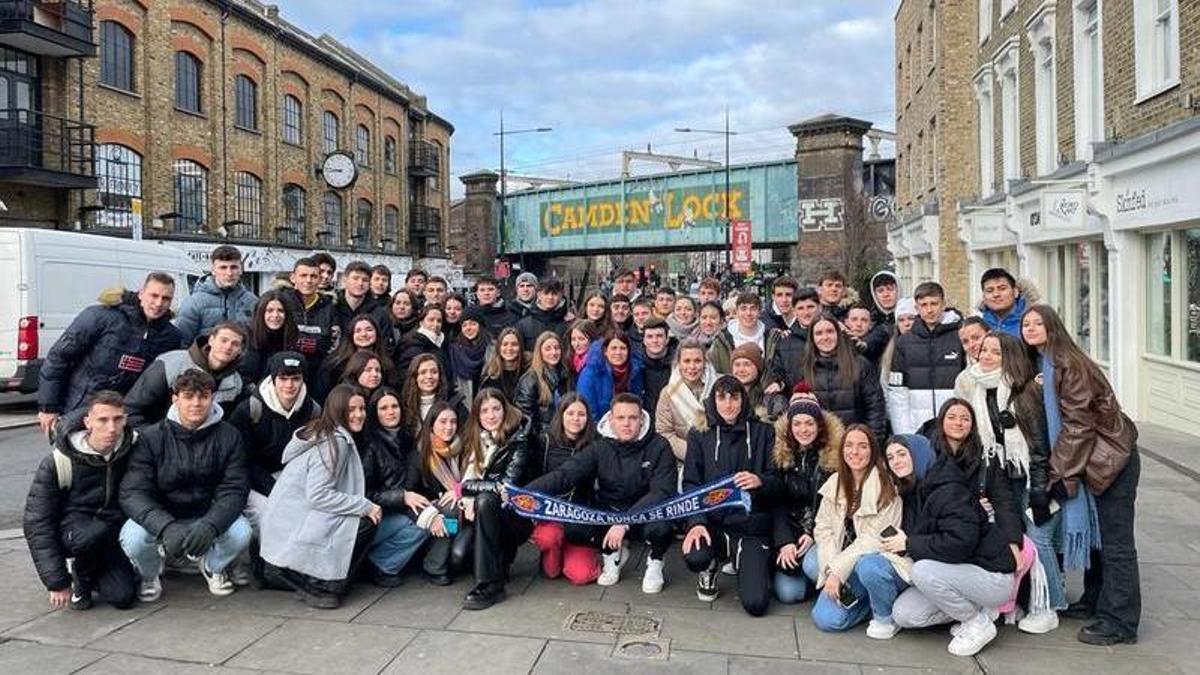 Los estudiantes en Camden, uno de los barrios más alternativos de Londres.