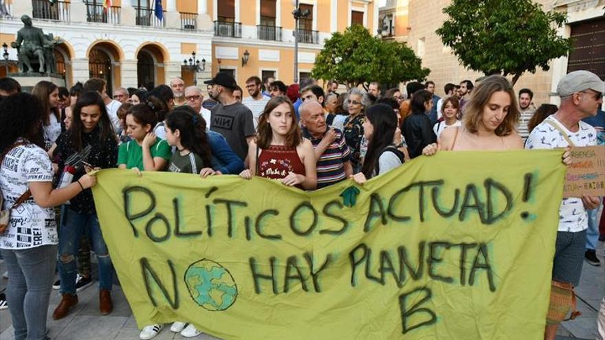 Primeras protestas por la emergencia climática