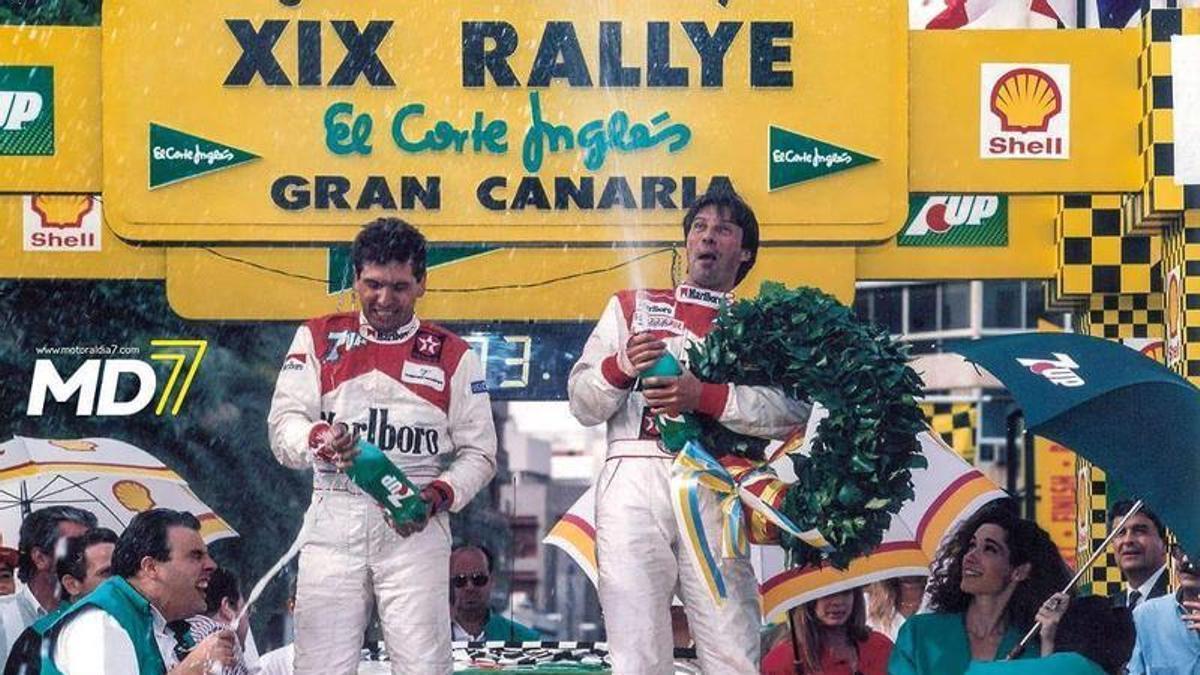 «A veces valoro más el segundo puesto ante Carlos Sainz en el Rally Islas Canarias que los dos que gané»