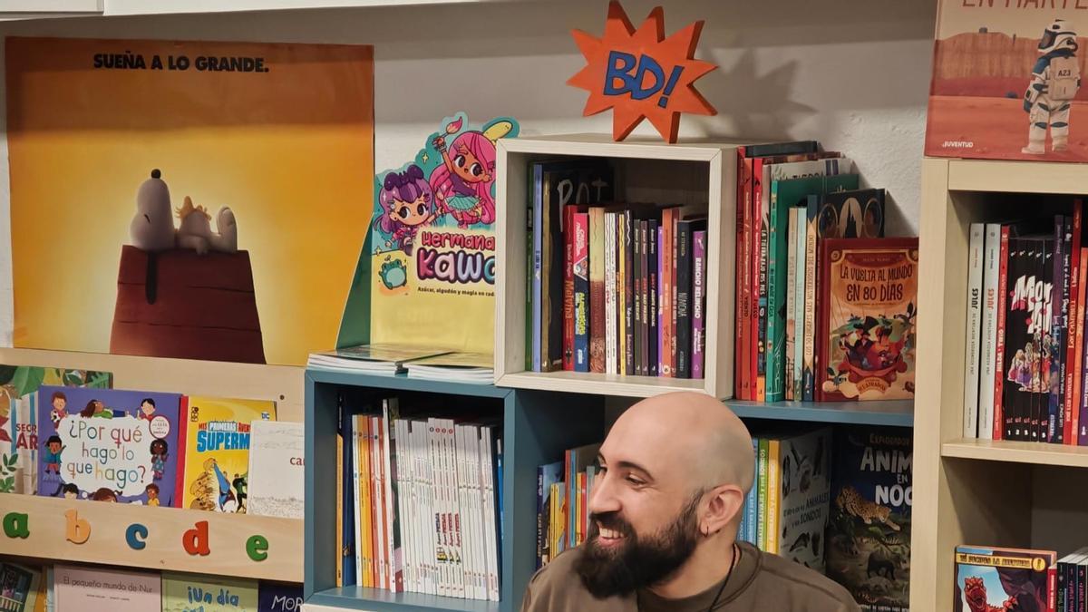 Carlos Rodas en una presentación de Lich en Vigo.