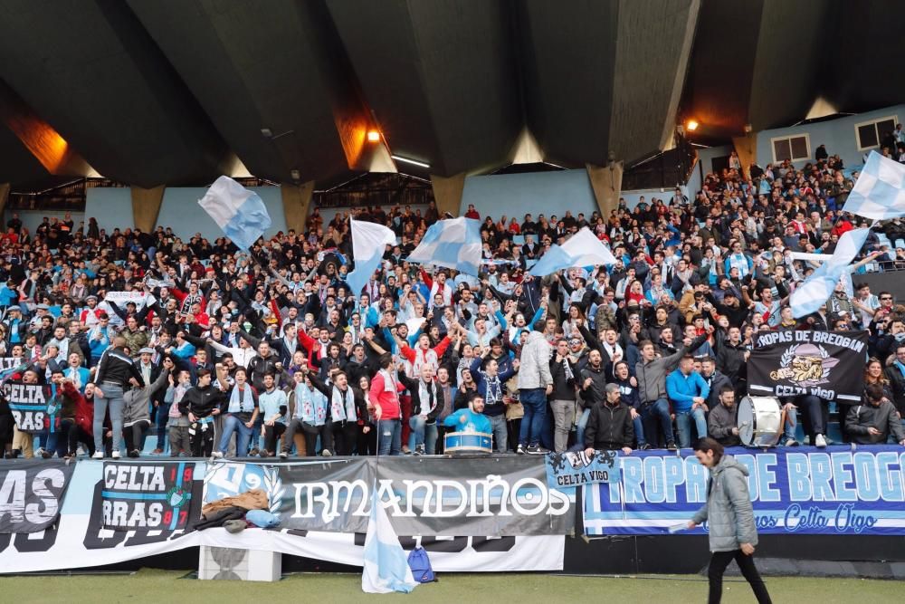 La galería de imágenes del empate entre el Celta y el Málaga en Balaídos