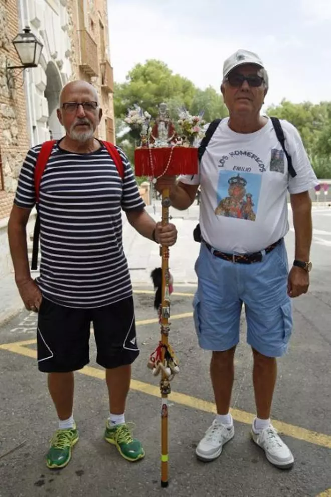Bajada de la Virgen de la Fuensanta a Murcia