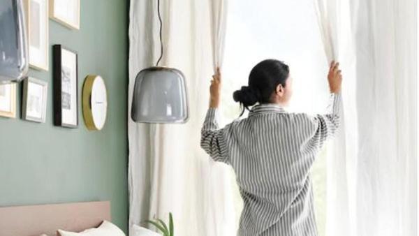 Se pueden colgar cortinas sin hacer agujeros en la pared? - Información