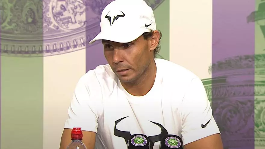 Nadal: "Las opciones de incrementar la lesión eran mucho más altas''