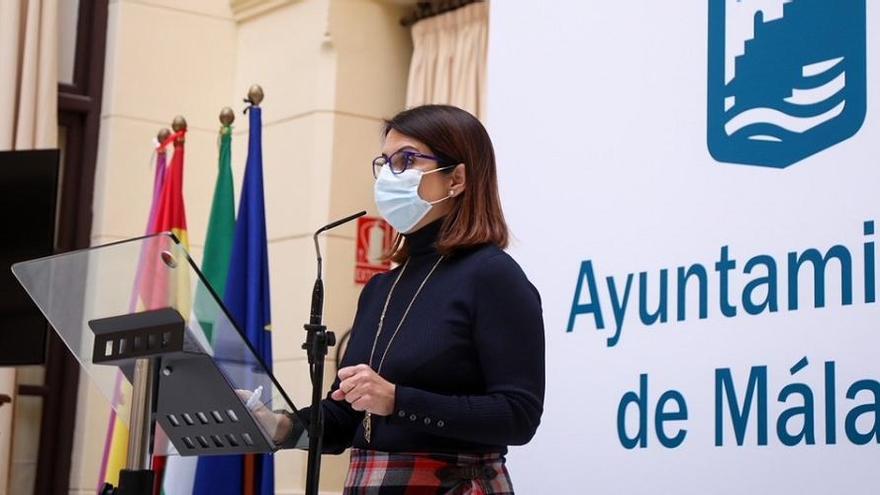 Susana Carillo, hoy en rueda de prensa.