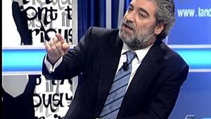 Miguel Ángel Rodríguez, en una de les seves aparicions televisives com a tertulià.