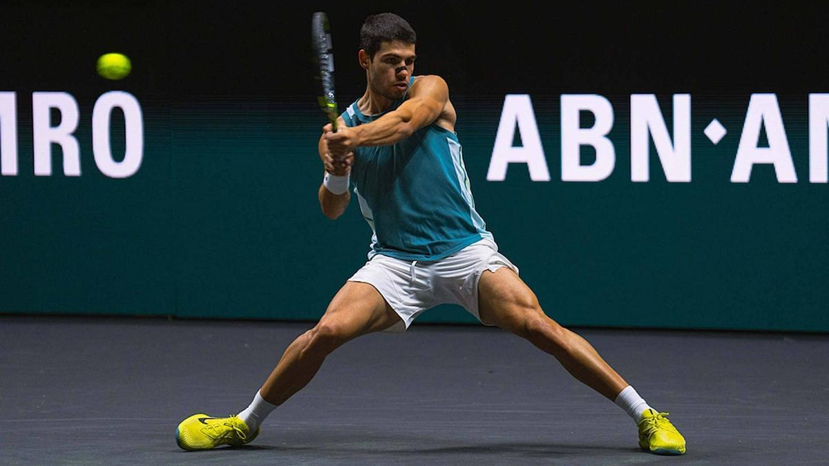 Alcaraz, en Rotterdam