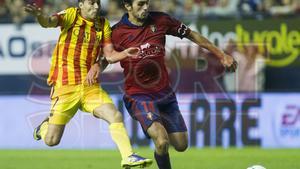 Las imágenes del Osasuna-FC Barcelona