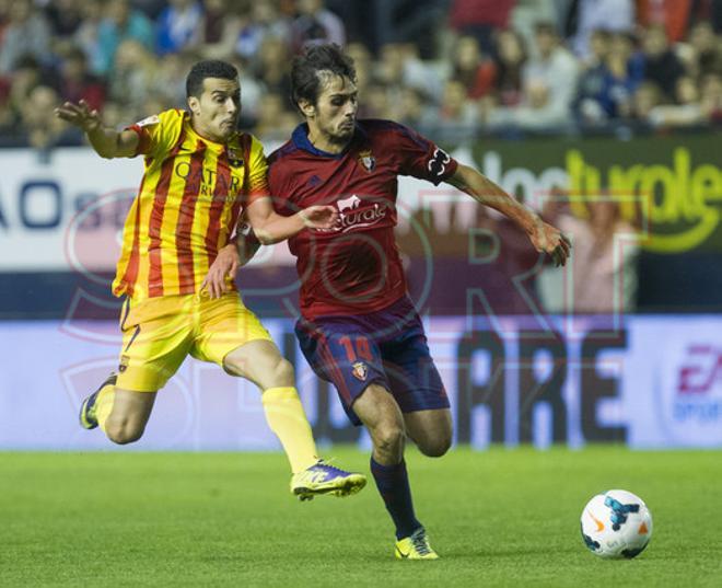 Las imágenes del Osasuna-FC Barcelona