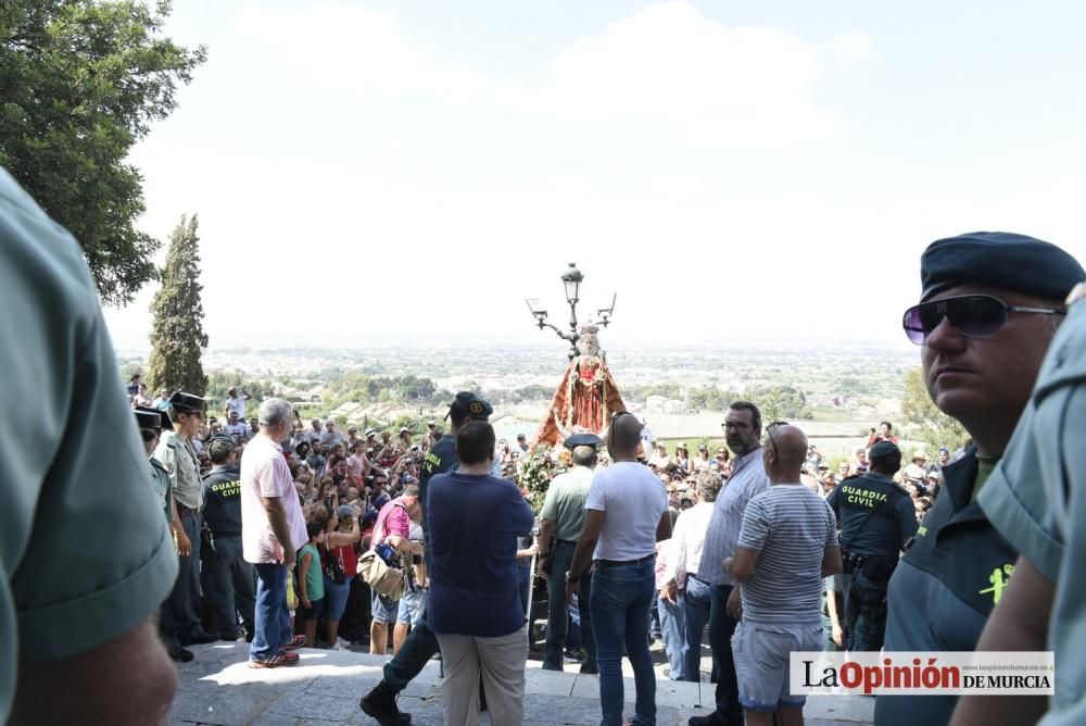 Romería de la Virgen de la Fuensanta: Llegada al S