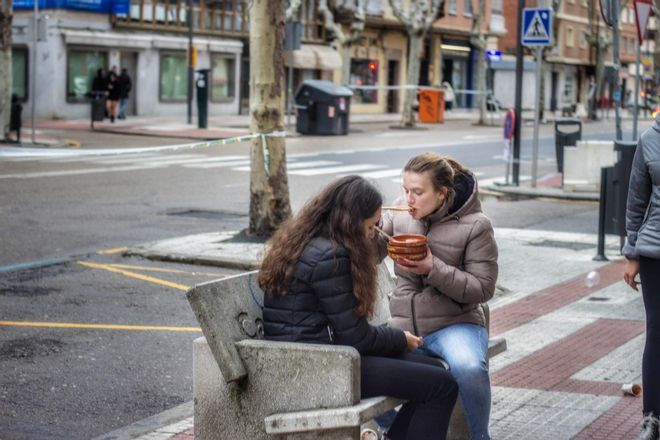 GALERÍA | Sopas de ajo en las Tres Cruces, pero sin procesión