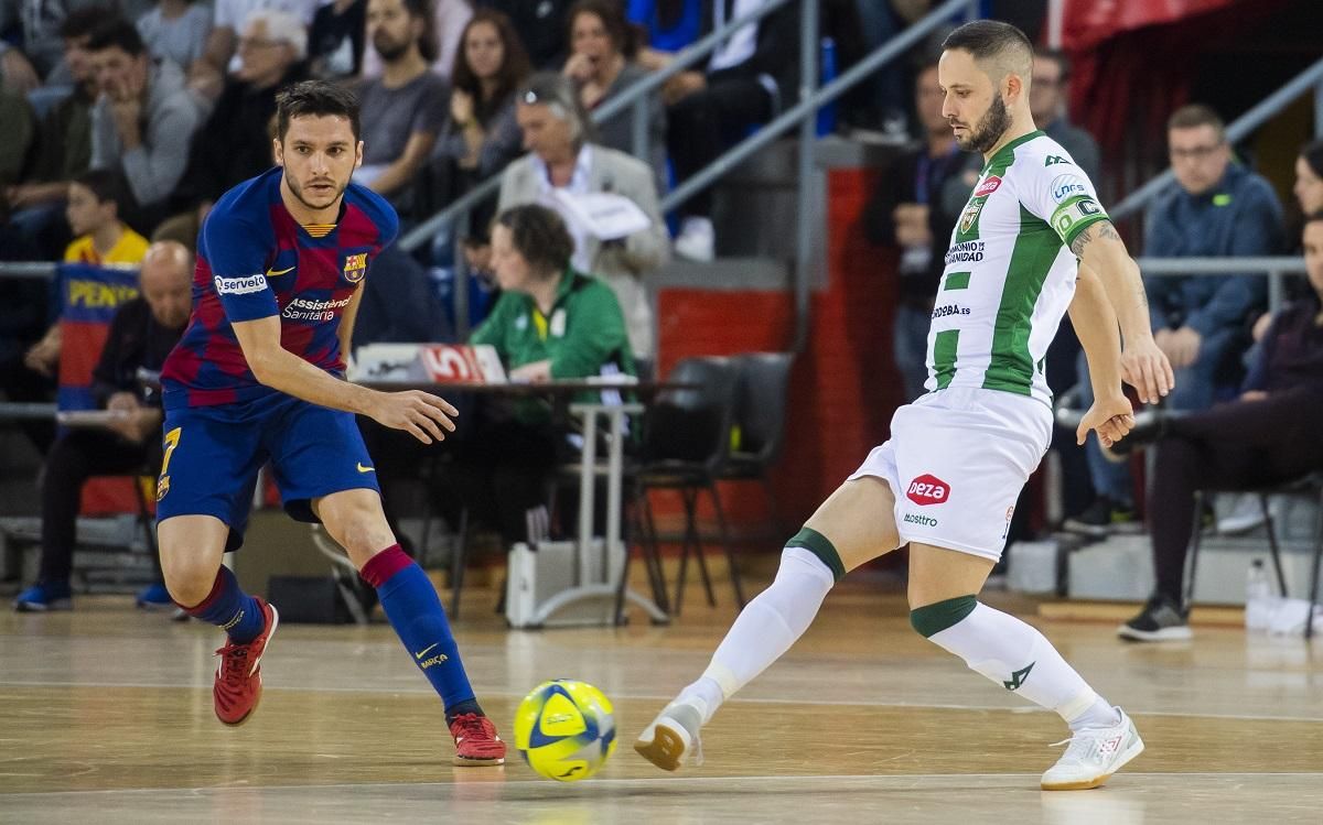 El Córdoba Futsal da la cara ante el Barcelona